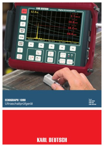 Ultraschall-Fehlerprüfgerät ECHOGRAPH 1090