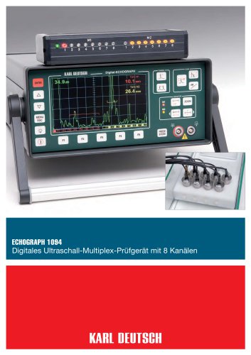 Ultraschall-Fehlerprüfgerät ECHOGRAPH 1094