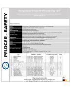 Chemprotector Divetex EN 943-1, Datenblatt-2