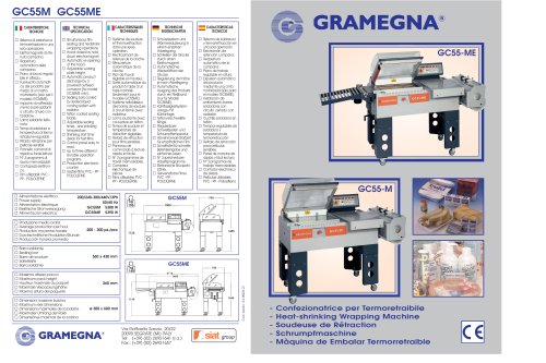 GC55/M -SEMI-AUTOMATIC HEAT SEAL CHAMBER