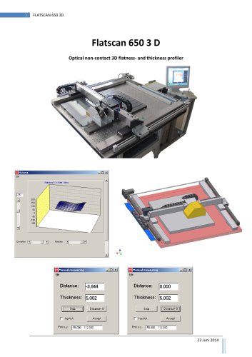 Flatscan 650 3D