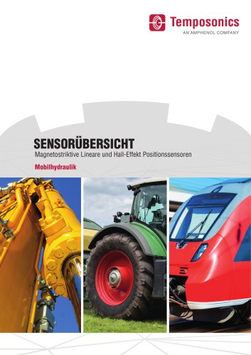 Temposonics Sensorübersicht Mobilhydraulik