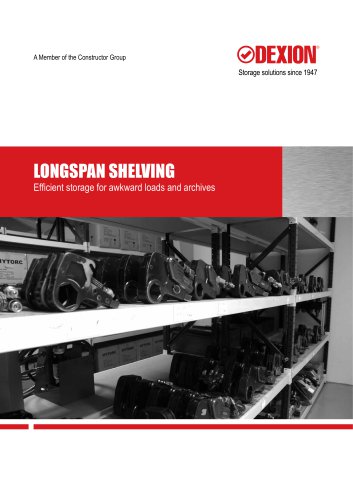 Longspan Shelving Brochure