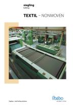 Siegling Belting – Textil - Nonwoven