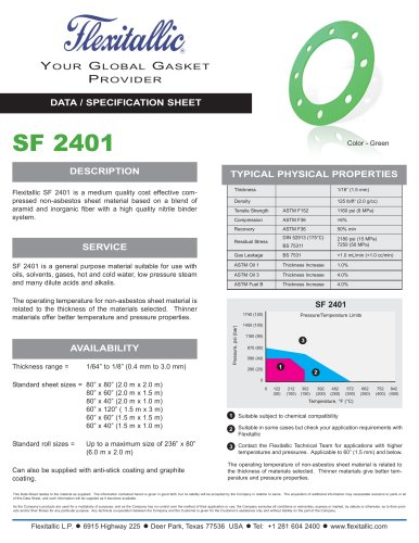 Compressed Fiber  SF 2401