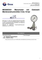 M0306S301 series