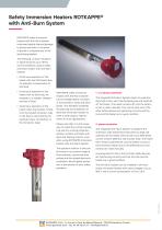 Safety Immersion Heaters ROTKAPPE® with Anti-Burn System