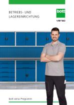 Betriebs- und Lagereinrichtung | Das verso Programm