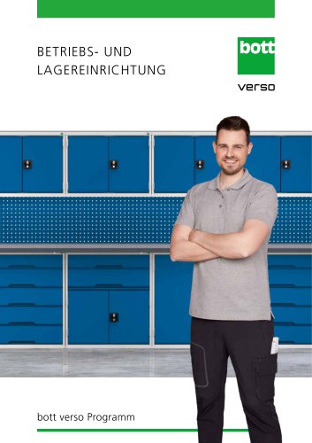 Betriebs- und Lagereinrichtung | Das verso Programm