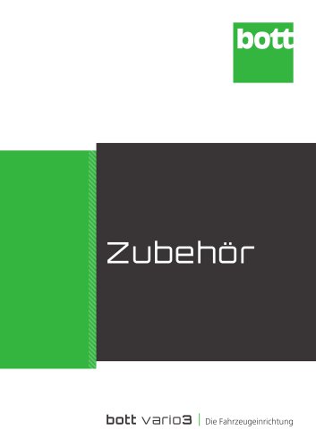 bott vario3 Zubeh&ouml;rkatalog 2026