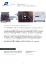 Measurement of feebly magnetic materials - PFMM Permeameter