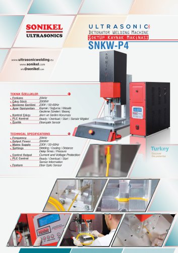 Detonator Ultrasonic Welding Machine