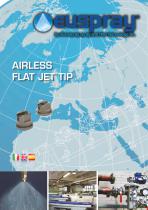 AIRLESS FLAT JET TIP