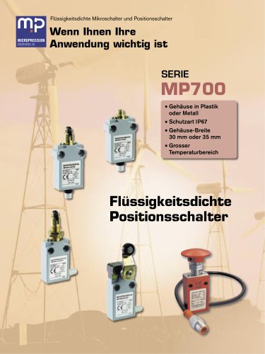 MP700 Dichte Positionsschalter