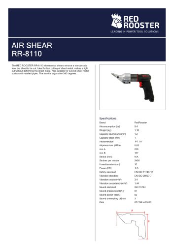 AIR SHEAR RR-8110