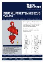 Red Rooster Druckluftkettenhebezug TMH-20/4 - 1