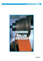 Diamond roller dressers