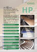 HACCP konforme Transport- und Prozessbänder mit HP Polyurethan-Beschichtung - 3