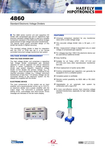 4860 Electronic Divider System