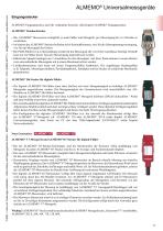 Allgemeine technische Daten der ALMEMO® Messgeräte -2