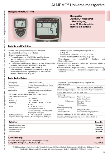 ALMEMO&reg; 2450-L