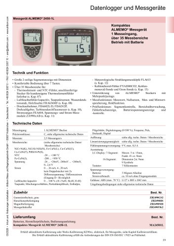 ALMEMO&reg; 2450-L-deutsch