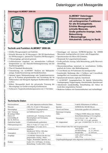 ALMEMO&reg; 2690-8A-deutsch