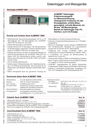 ALMEMO&reg; 5690-deutsch
