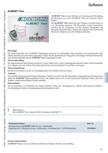 ALMEMO&reg; View-deutsch