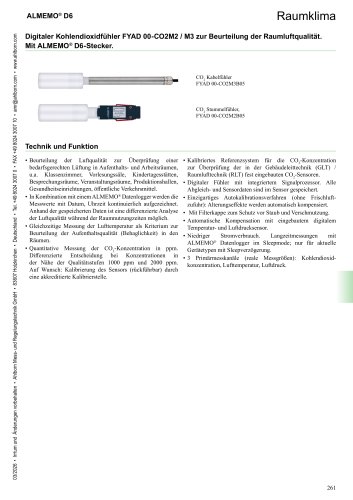 CO2 Messung zur Raumluftqualit&auml;t 