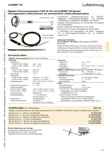 D6 Anemometer 