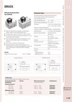 Differenzdrucktransmitter Typ FDA602D - 1