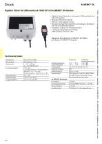 Digitaler Fühler für Differenzdruck FDAD12P 