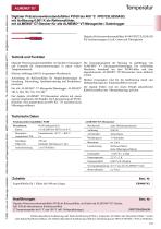 Digitaler Präzisionswiderstandsfühler Pt100 