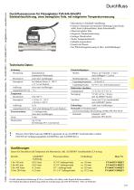 Durchflusssensoren für Flüssigkeiten in Edelstahlausführung FVA 645-GVxQT5-1