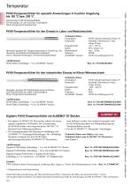 Pt100-Temperaturfühler für spezielle Anwendungen -1