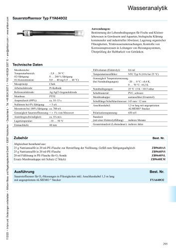 Sauerstoffsensor
