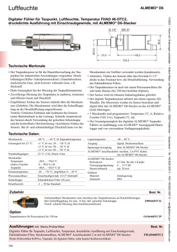Taupunktsensor