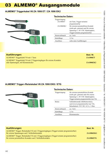 Triggerkabel 