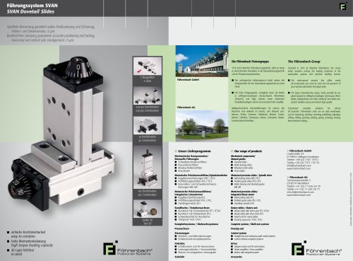 Guiding system SVAN