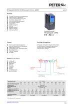 Frequenzumrichter VersiDrive i 43C2-E [0,75 — 30kW]