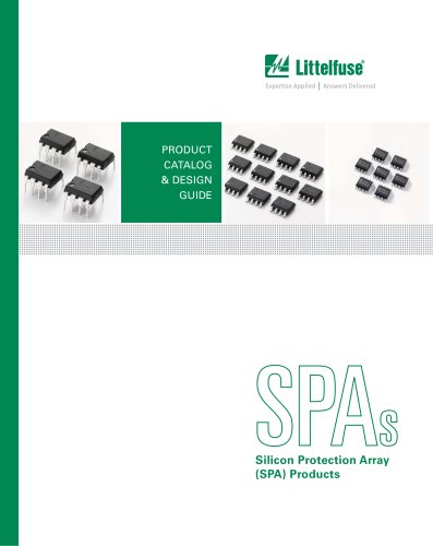 Littelfuse Silicon Protection Array Catalog