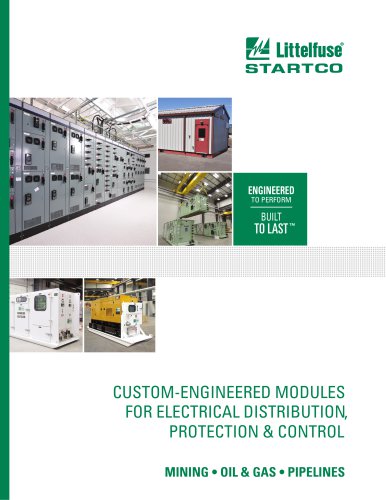 Littelfuse Startco Custom-Engineered Products Brochure