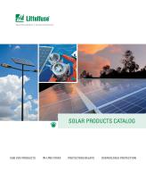 SOLAR PRODUCTS CATALOG