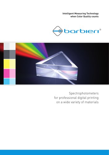 Main brochure Barbieri spectrophotometers