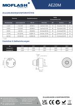 Datenblatt - Hupe AE20M - 2