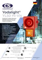 Datenblatt - Hupe/Leuchte C&S YL50 Hi Vis - 1
