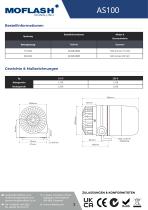 Datenblatt - Motorbetriebene sirene AS100 - 2