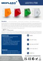 Datenblatt - Signalleuchte LED701-700