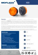Datenblatt - Signalleuchte X80 - 1